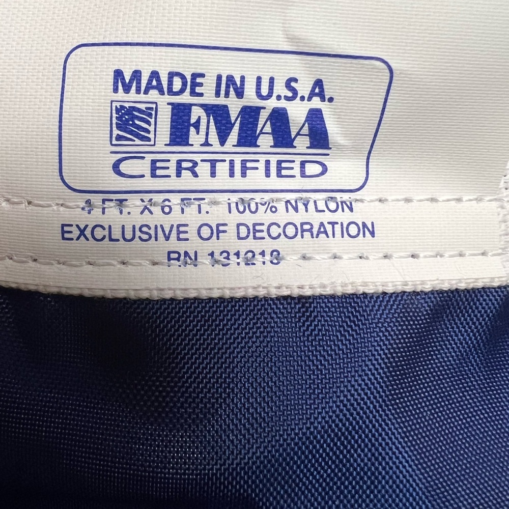 American Flag 4ft x 6ft Made in USA nylon - Picture 4 of 4